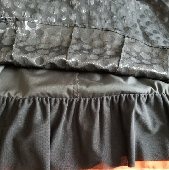 ⬇️WD.NY Black Floral Detail Midi Dress - Picture 8 of 10